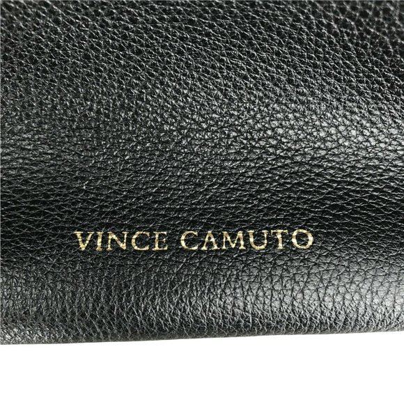 Vince Camuto Womens Black Soft Genuine Leather Top Handle Tote Handbag - Picture 9 of 12